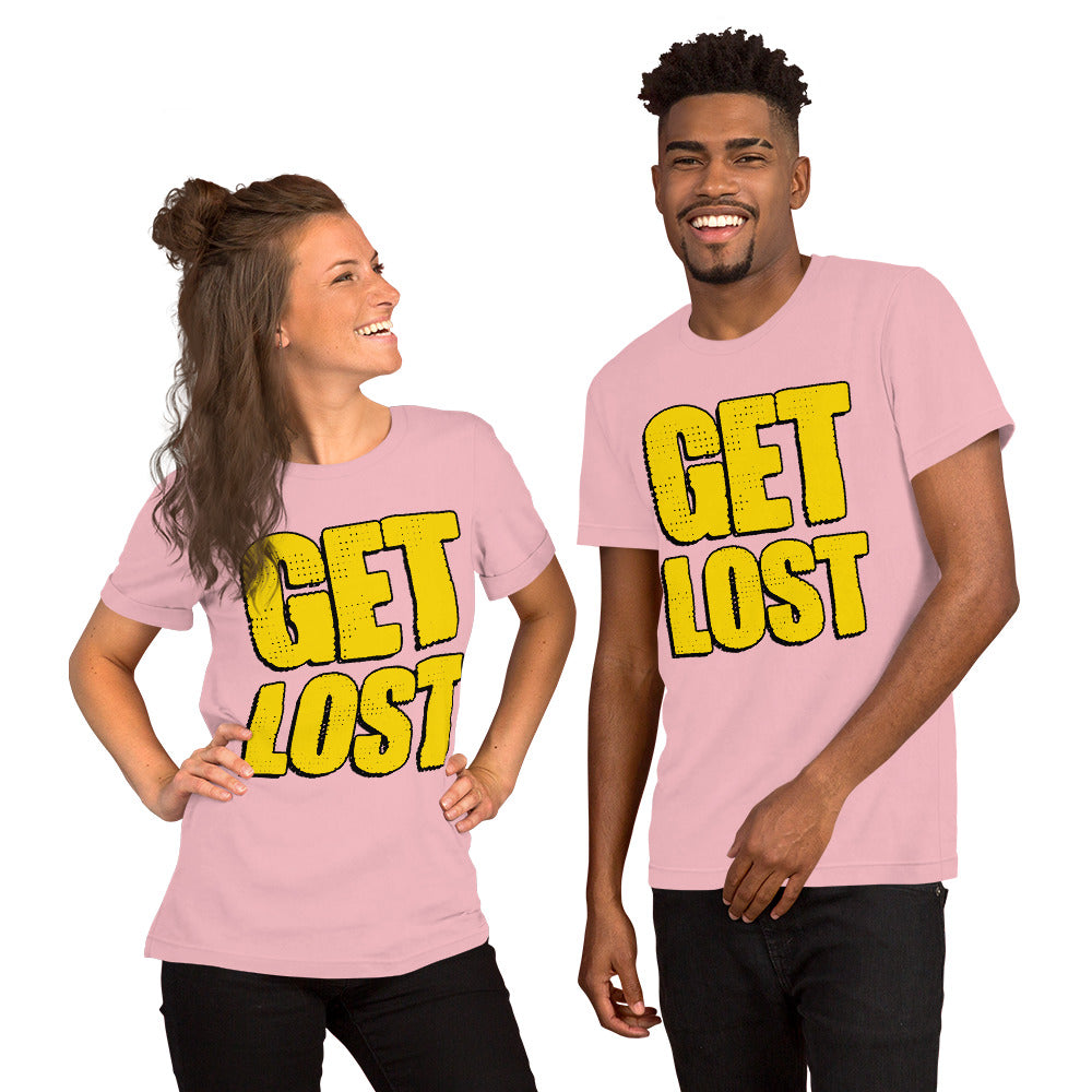 Doorbell News "GET LOST" T-Shirt