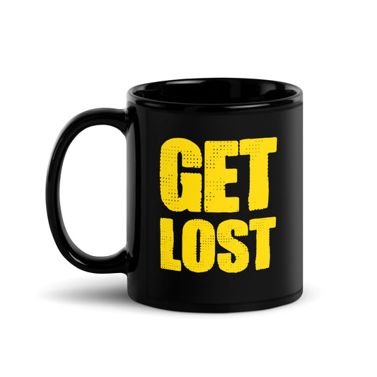Doorbell News "GET LOST" Coffee Mug