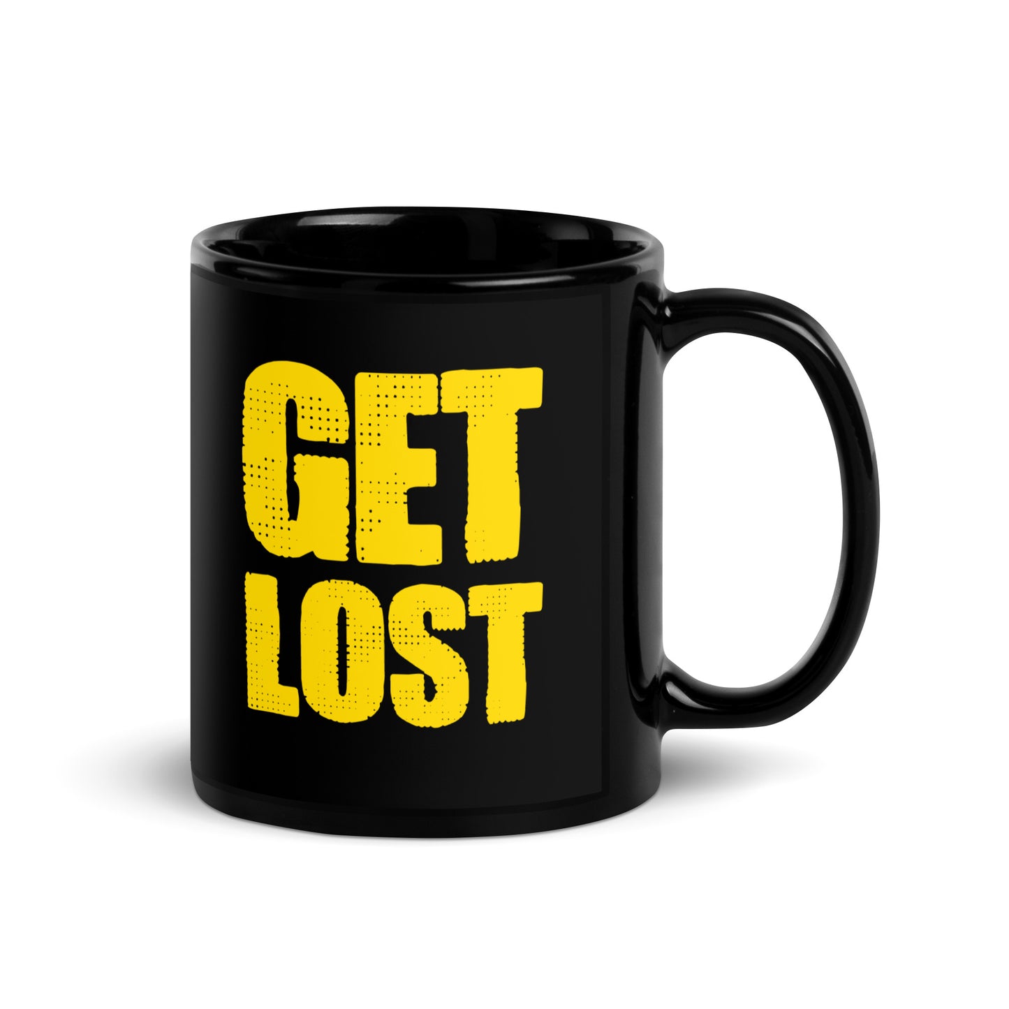 Doorbell News "GET LOST" Coffee Mug