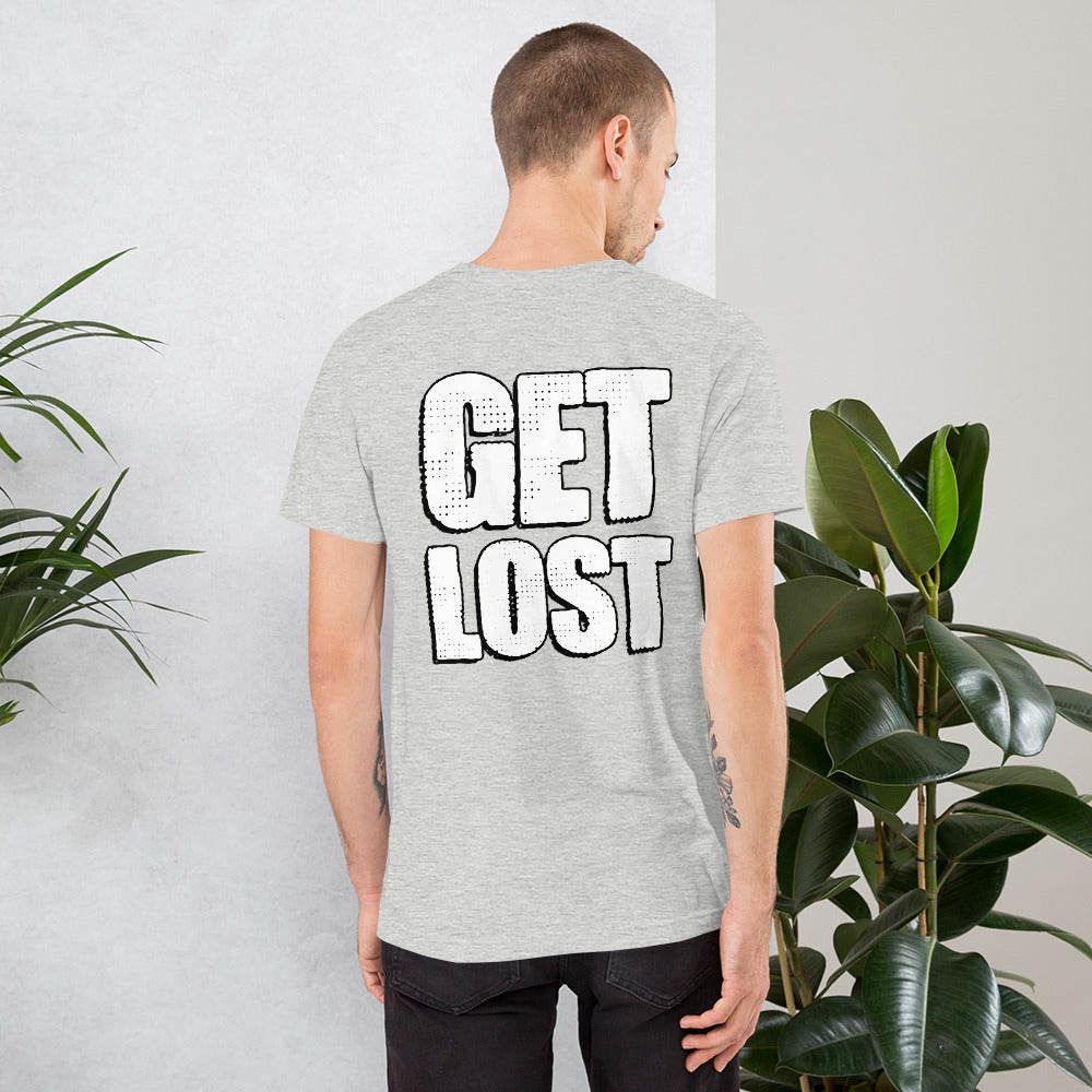 Doorbell News "GET LOST" T-Shirt