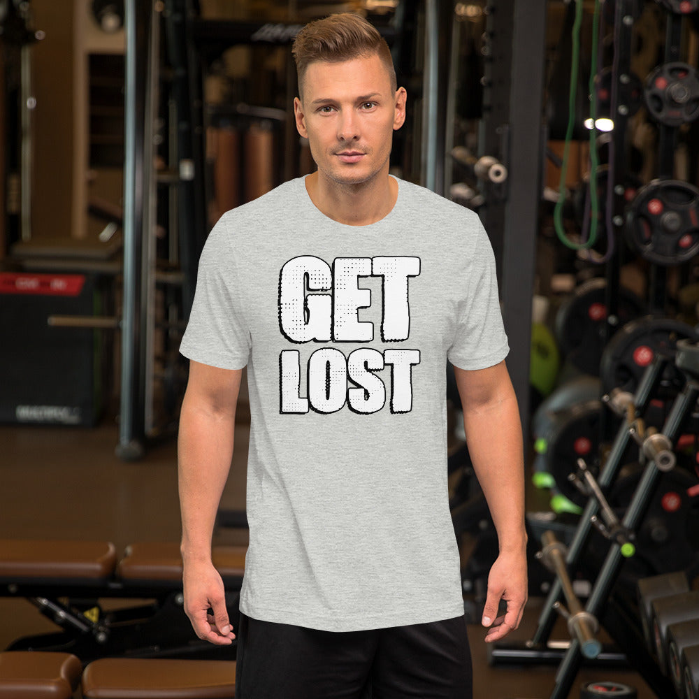 Doorbell News "GET LOST" T-Shirt