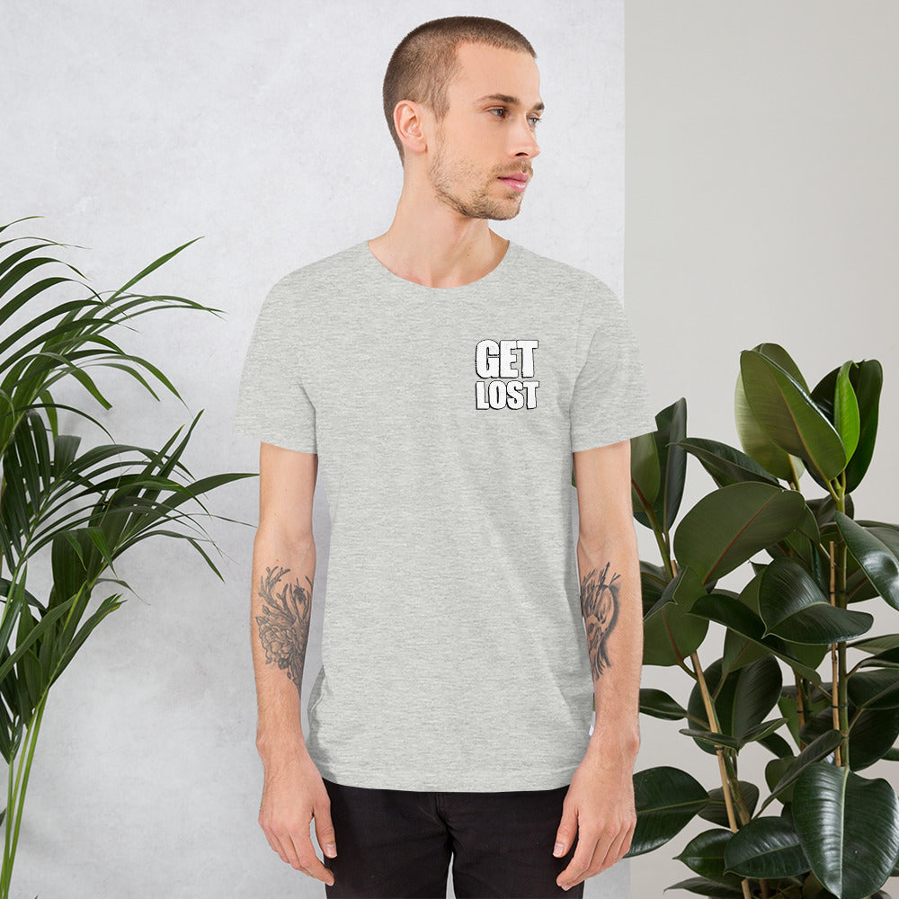 Doorbell News "GET LOST" T-Shirt