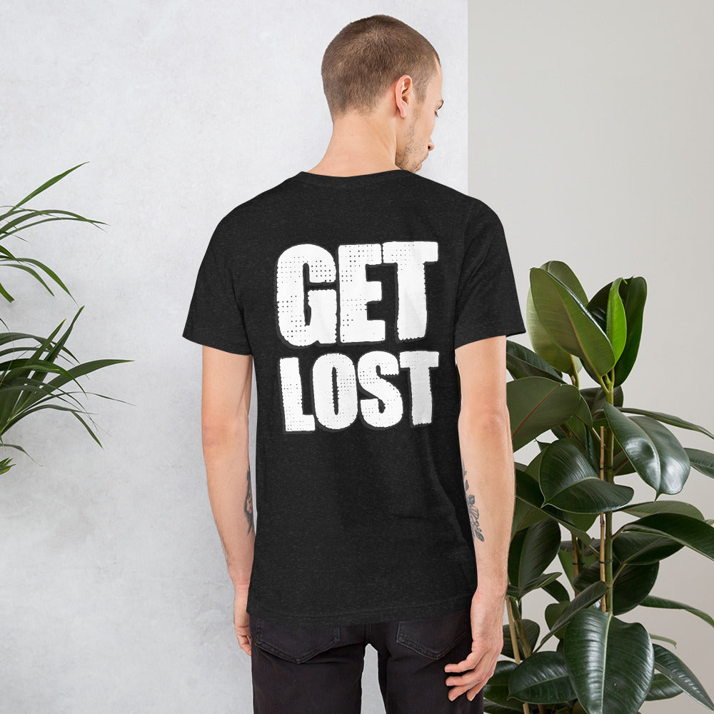 Doorbell News "GET LOST" T-Shirt