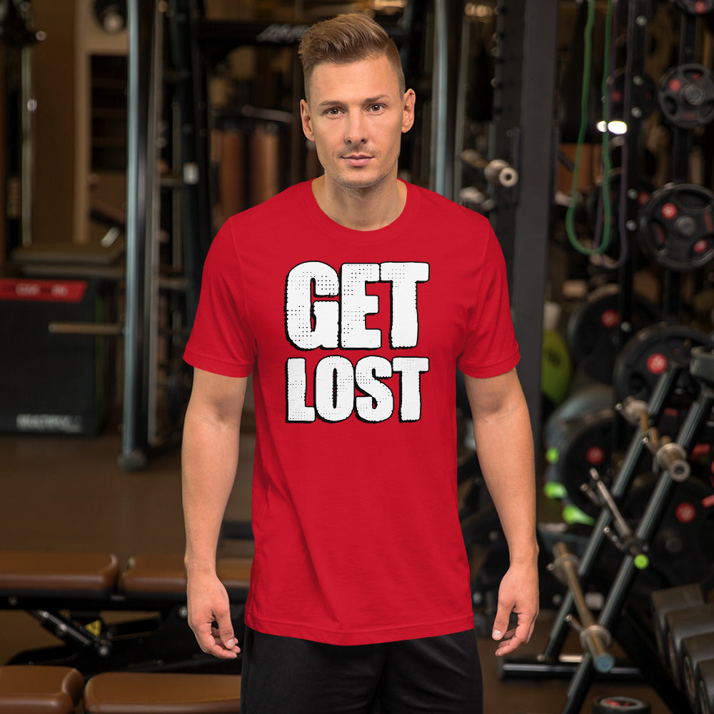 Doorbell News "GET LOST" T-Shirt