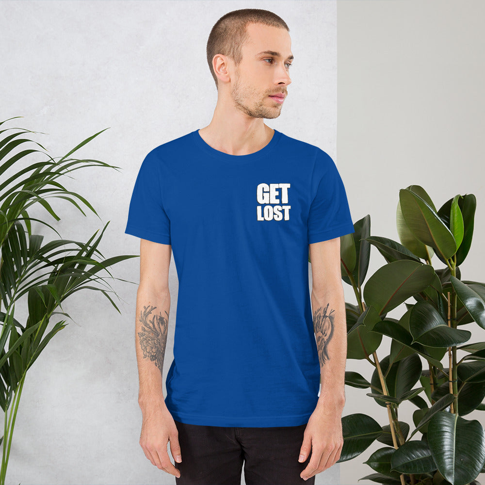 Doorbell News "GET LOST" T-Shirt